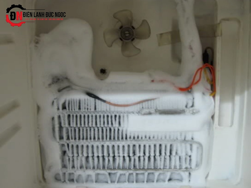 Tủ lạnh kêu to do quạt gió bị bám bẩn