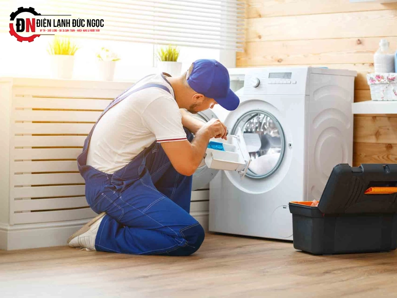 Điện Lạnh Đức Ngọc cung cấp dịch vụ sửa chữa máy giặt uy tín, giá rẻ